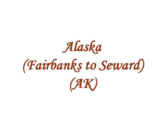AK Alaska (Fairbanks to Seward)