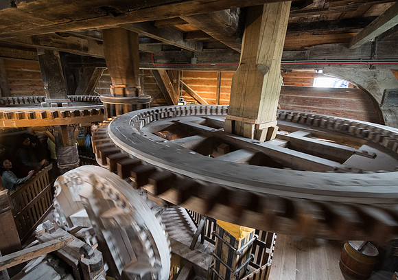 Whirling Windmill Gears