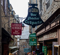 Mont St. Michele signs