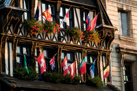 Swiss theme, Joan of Arc Square, Rouen, France