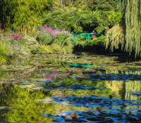 Monet Gardens pond #1, Giverney, France