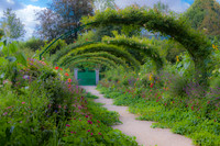 Arbors. Claude Monet Gardens, Giverny, France