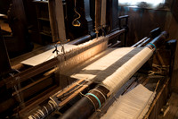 Hand loom in Weaver's house.  Zaanse Schans, Netherlands