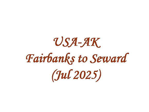 USA-AK - Fairbanks to Seward (2025-07)