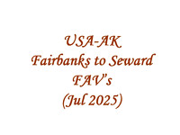 2025-07 AK - Fairbanks to Seward Fav's