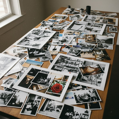 01 table of prints