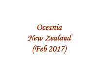 Oceania - New Zealand (2017-02)