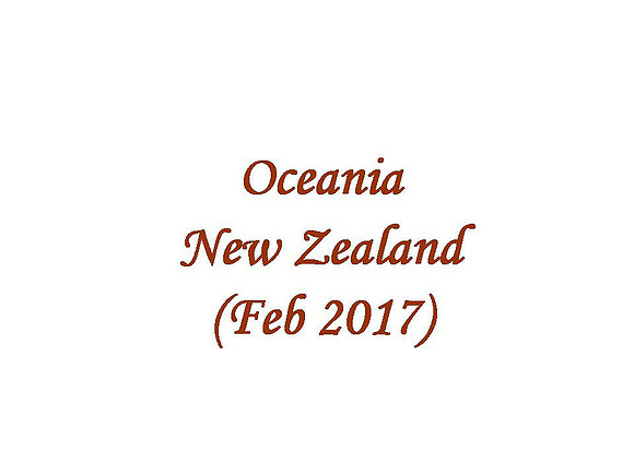 Oceania - New Zealand (2017-02)