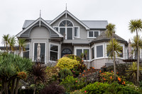 Gray house on King Edward Parade, Devonport, NZ