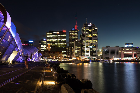 Auckland Skyline at night