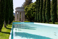 Pulgas Water Temple and pool