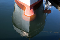 The snout of the the boat