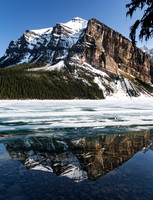 Fairview Mountain reflection in Lake Louise #1