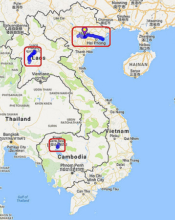 Map SE Asia