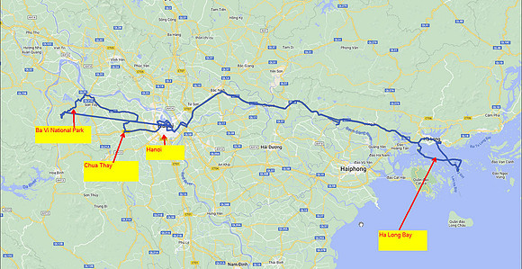Map N. Vietnam All