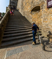 Bicycle and Stairs