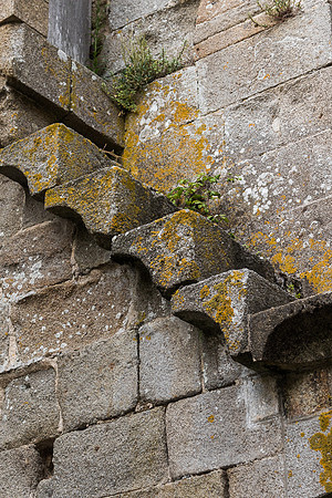 Mont St. Michele old Stairs