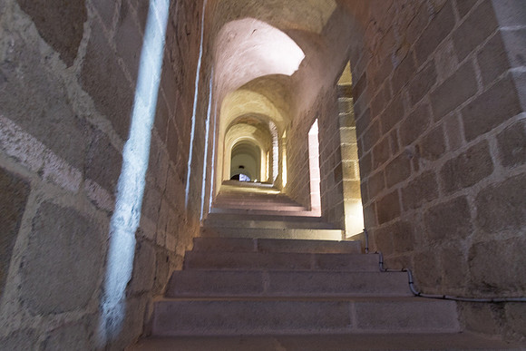 Stone Stairs, Mont St. Michele, FR