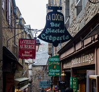 Mont St. Michele signs