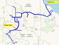 Map 3 - Anza-Borrego Our Track
