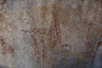 Pictograph #1, Blair Valley, Pictograph Trail, Anza-Borrego SP