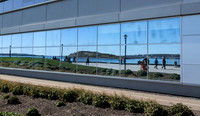 Halifax Harbourwalk reflection