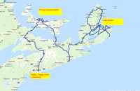 # Full Trip Map