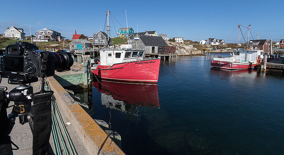 Harbour Mist Camera eye view (Pdggy's Cove NS, Canada)