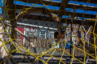 Through the lobster trap (North Rustico  PEI, Canada)