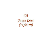 CA - Santa Cruz (2019-11)