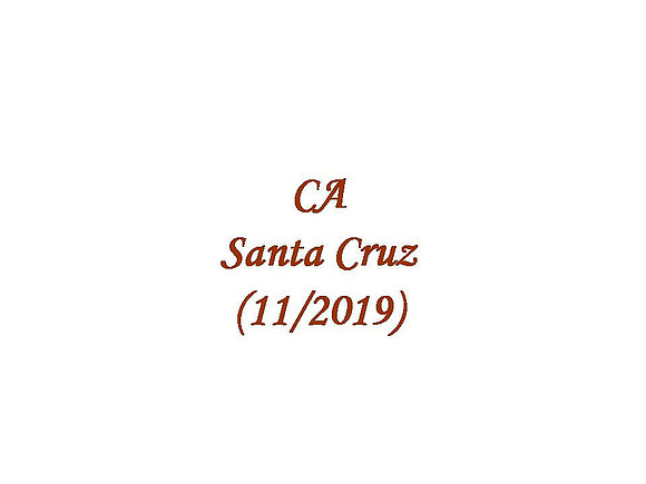 CA - Santa Cruz (2019-11)