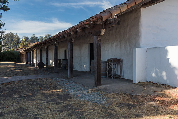 Misison at Santa Cruz Mission State Park, CA
