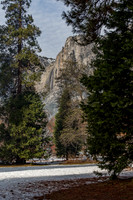Yosemite Falls, from Awahnee Meadow