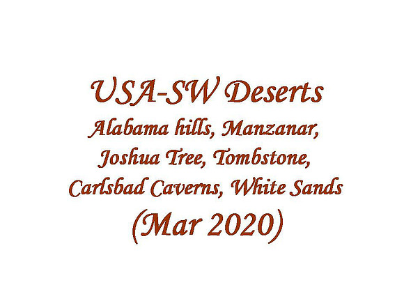 American SW - Desert  2020-03)