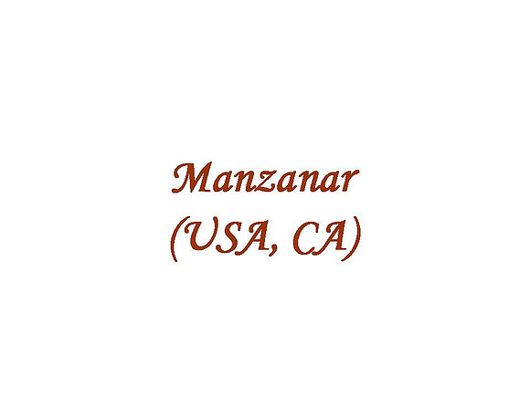 Manzanar (USA, CA)