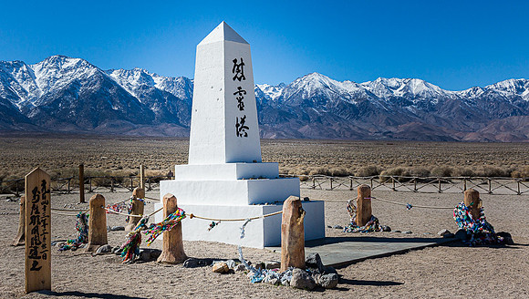 Buddhist Monument, Manzanar Japaneese Internment camp