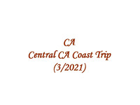 2021-03 USA CA - Central CA Coast