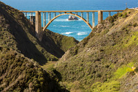East view of Bixby Bridge