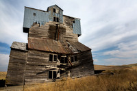 Abandoned grainery in Palouse Area