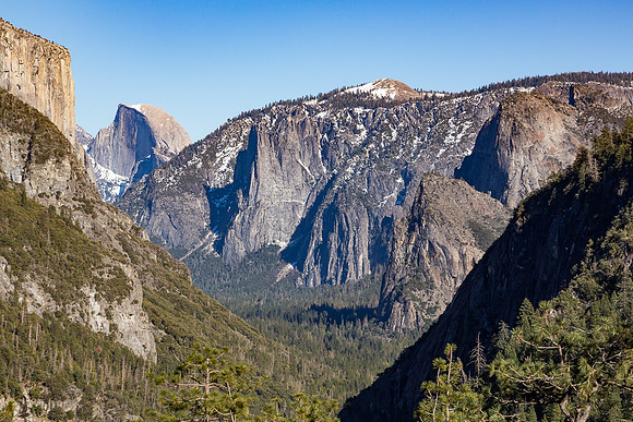 Yosemite Valley from Tunnel View - 1