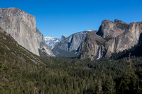 Yosemite Valley from Tunnel View - 3