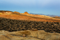 Inside the rock at Valley of fire State Park, NV