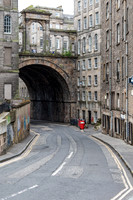 Edingurgh, Scotland - Calton Rd passes under the A1