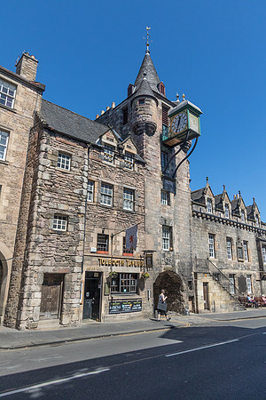 Edinburgh, Scotland, People Museum and Canongate tollhouse