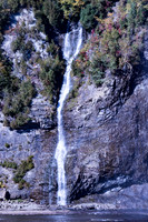 Side falls next to Montmorency Falls, near Quebec City