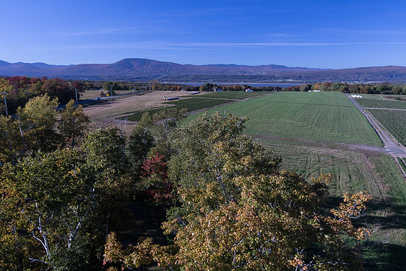 Farmland, Isle D'Orleans near Quebec City