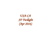 2016-02 USA CA - SF Twilight