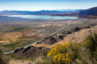 US-395 leads to Mono Lake and Lee Vining
