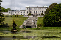 Triton lake and Powerscourt Mansion