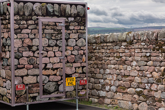 Food truck (cart) at Culloden Battlefield